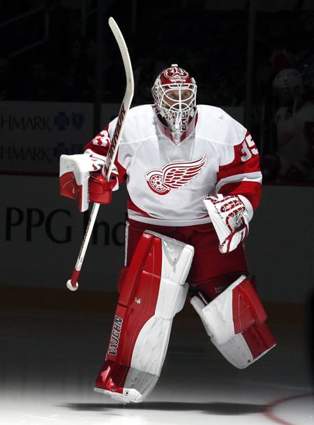 Il portiere dei Detroit Red Wings Jimmy Howard (Reuters)